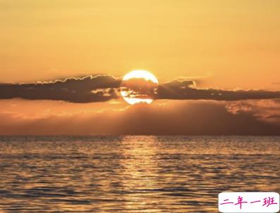 看日出日落的心情说说带图片 欣赏日出日落的句子9