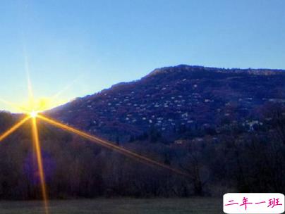 看日出日落的心情说说带图片 欣赏日出日落的句子12