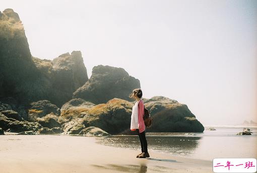 那些爱而不得的心酸和伤感图片句子 似曾已看过极光海洋和彩虹6