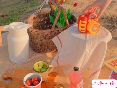 春游野炊的说说带图片 适合周野餐发朋友圈的句子11