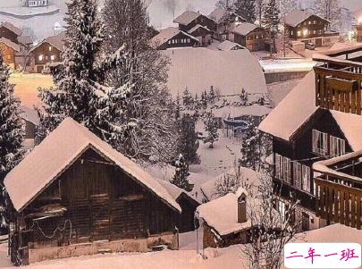 朋友圈晒雪景的句子带图片 下雪说说唯美简短配图5