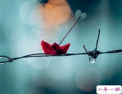 下雨天感慨说说伤感句子 心情就像下雨天的说说2