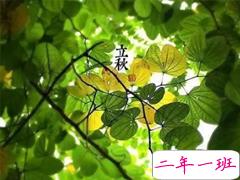 立秋说说大全朋友圈 2019立秋节气说说心情短语