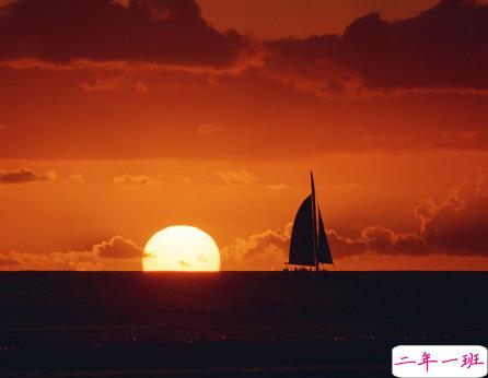 关于日落的伤感短句 发朋友圈的日落配文2